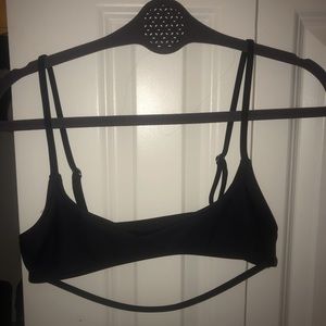 Black bikini top / very sexy and exposing